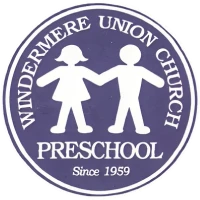 Windermere Union Church Preschool logo, established 1959.